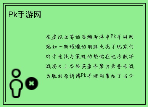 Pk手游网